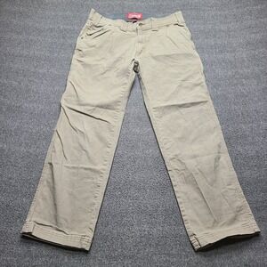 Coleman Canvas Work Pants Mens 32/30 Tan Excellent Utility Carpenter Stretch